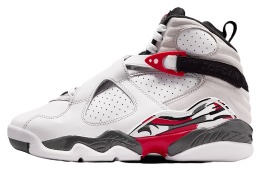 Air Jordan 8 GS White / True Red