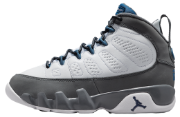 Air Jordan 9 GS White / Flint Grey / French Blue