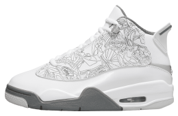 Air Jordan Dub Zero GS White / Cool Grey