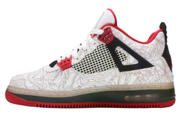 Air Jordan Fusion 4 Laser White / Varsity Red