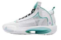 Air Jordan XXXIV PF White / Metallic Silver