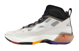 Air Jordan XXXVII PF Light Bone / Fire Red
