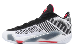 Air Jordan XXXVIII Low PF White / Siren Red