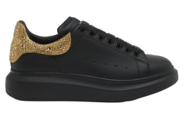 Alexander Mcqueen Oversized Black / Gold / Black