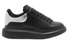 Alexander Mcqueen Oversized Black / Silver