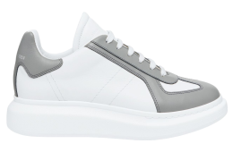 Alexander Mcqueen Oversized Off White / Cool Grey