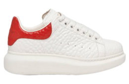 Alexander Mcqueen Oversized Off White / Red / White