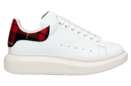 Alexander Mcqueen Oversized White / Red