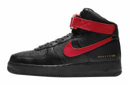 Alyx x Nike Air Force 1 High Black University Red