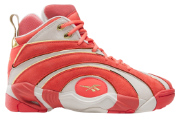 Angel Reese x Reebok Shaqnosis Coral Pink / Gold Chrome