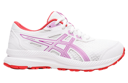 Asics Contend 8 GS White / Orchid