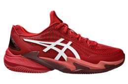 Asics Court FF 3 Novak Clay Cranberry / White