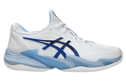 Asics Court FF 3 Novak Clay White / Tuna Blue