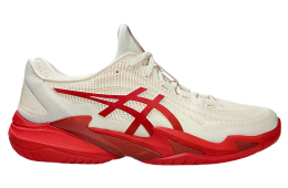 Asics Court FF 3 Novak Cream / Classic Red