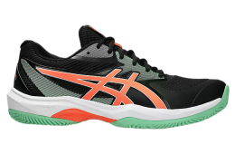 Asics Game FF Padel Black / Vivid Coral