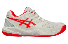 Asics Gel-Dedicate 8 Pickleball WMNS Cream / Flash Red