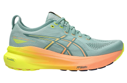 Asics Gel-Kayano 31 Paris Light Celadon / Safety Yellow