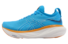 Asics GEL-Nimbus 25 4E Extra Wide Island Blue / Sun Peach