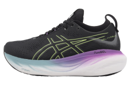 Asics GEL-Nimbus 25 D Wide WMNS Black / Glow Yellow