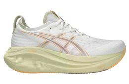 Asics GEL-Nimbus 27 2E Wide White / Fawn