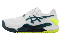 Asics GEL-Resolution 9 2E Wide White / Restful Teal