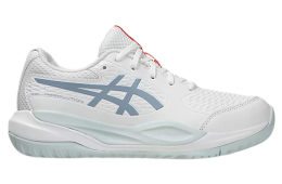 Asics Gel-Resolution X GS White / Grey Blue