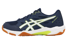 Asics GEL-Rocket 11 2E Wide Blue Expanse / Safety Yellow