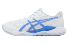 Asics GEL-Tactic 12 2E Wide White / Blue Coast