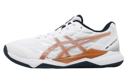 Asics GEL-Tactic 12 2E Wide White / Pure Bronze
