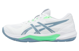 Asics Gel-Tactic 13 2E Wide White / Saba Blue