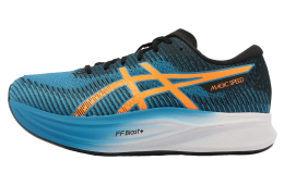 Asics Magic Speed 2 2E Wide Island Blue / Orange Pop