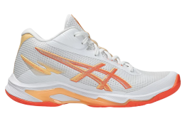 Asics Netburner Ballistic FF MT 4 White / Vivid Coral