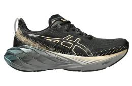 Asics Novablast 4 Platinum Black / Champagne
