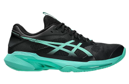 Asics Solution Speed FF 4 Black / Aurora Green / Green