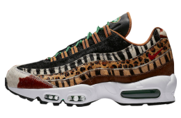 エアマックス95 NIKE AIR MAX 95 DLX PONY/SPORT RED-BLACK-CLASSIC GREEN