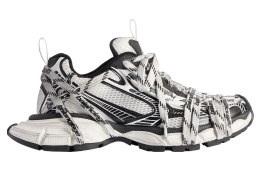 Balenciaga 3xl Extreme Laces Logo White / Black