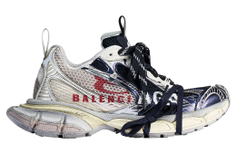 Balenciaga 3xl Split Logo Eggshell / Red