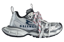 Balenciaga 3xl Split Logo White / Navy