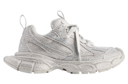 Balenciaga 3xl With Rhinestones Light Grey