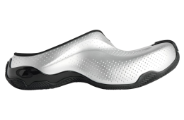 Balenciaga Basketball Mule Silver / Black