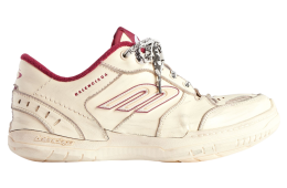 Balenciaga Hamptons Medium Worn-Out WMNS Off White / Red