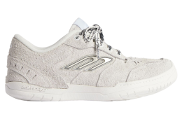 Balenciaga Hamptons Suede Off White / Black