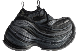 Balenciaga Platform Reduced Dark Grey