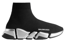 Balenciaga Speed 2.0 Recycled Knit Black / Silver