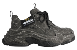 Balenciaga Triple S Canvas Black