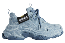 Balenciaga Triple S Canvas Blue