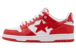 Bape Sk8 Sta #5 Red / White