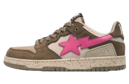 Bape Sk8 Sta #6 WMNS Brown / Pink