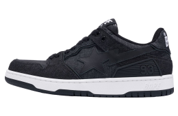 Bape Sk8 Sta Denim Black