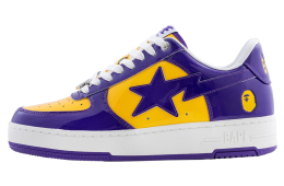 Bape Sta #4 Purple / Yellow / White
